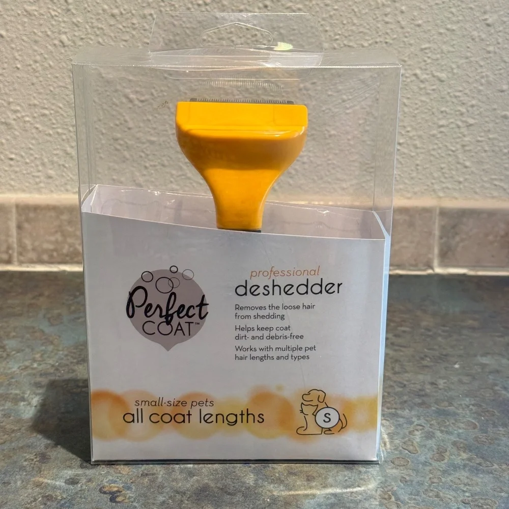 Perfect Coat Small Pet Deshedder Comb